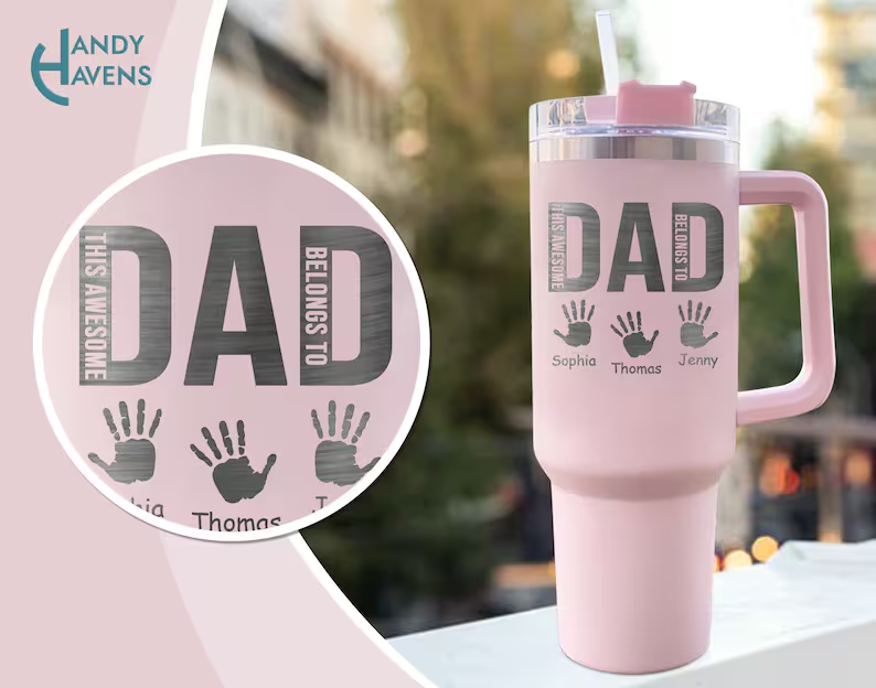Choose from our customizable Mug in 5 colors , then click “Customize Now” to choose your favorite designs to customize your own Dad Mug. Father's Day Gift
