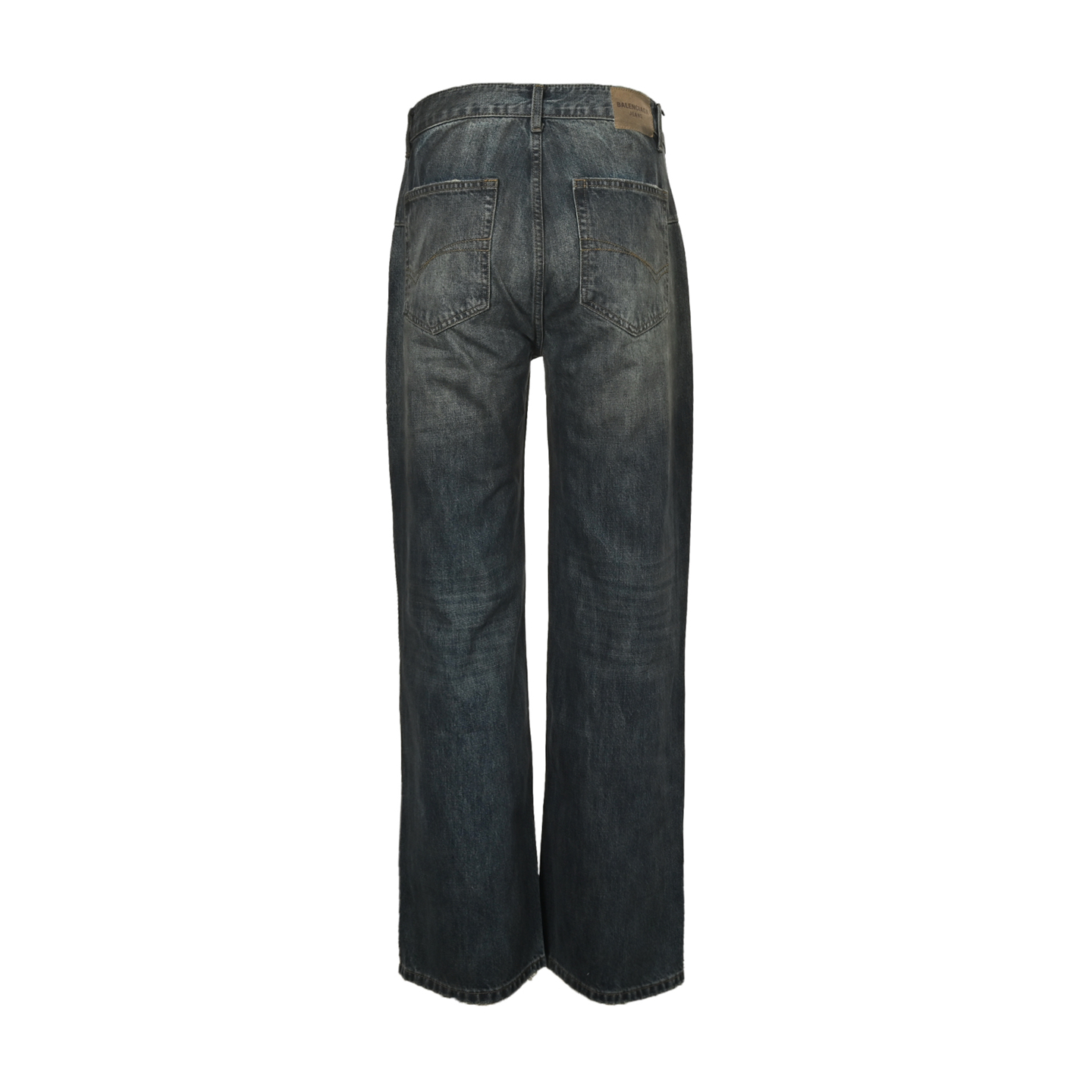 Balenciaga 25ss low-rise runway jeans