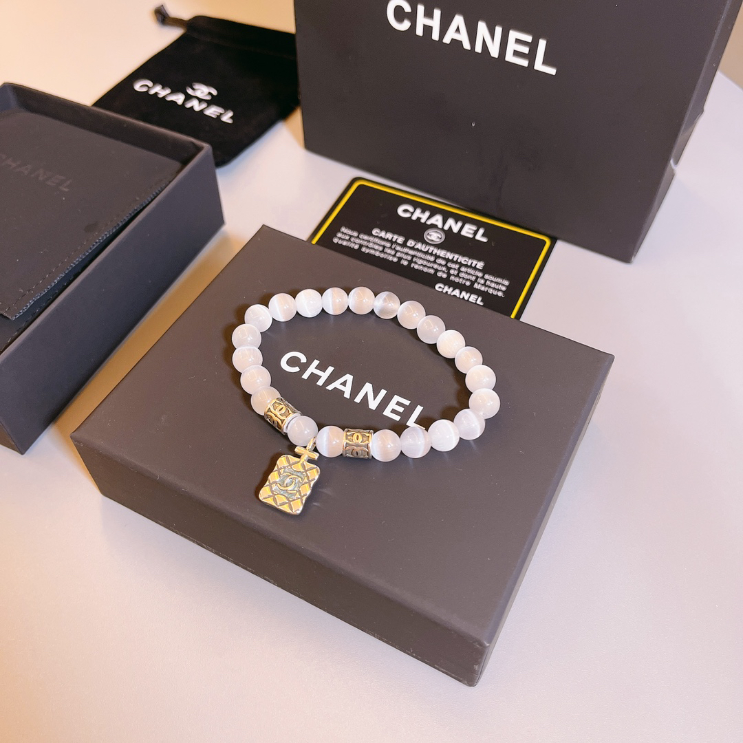 Chanel natural stone bracelet