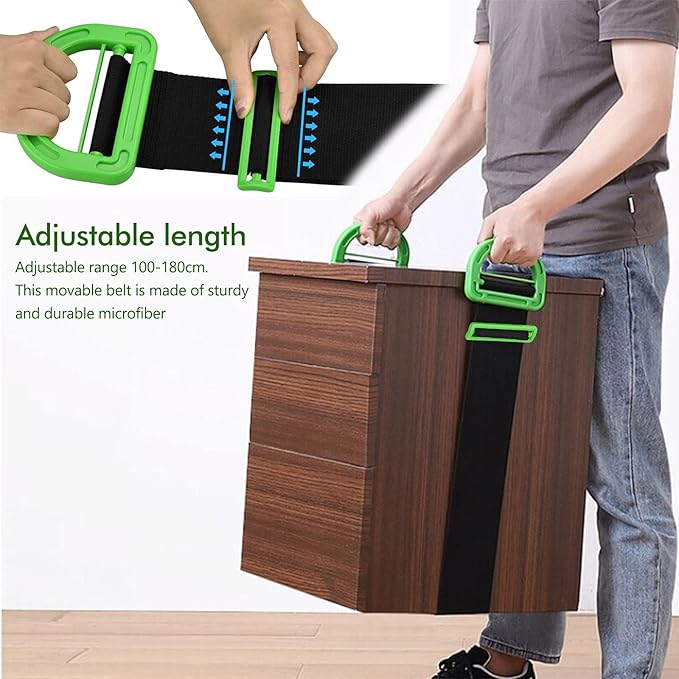 Multifunctional transport belt✅（Easily move all items）