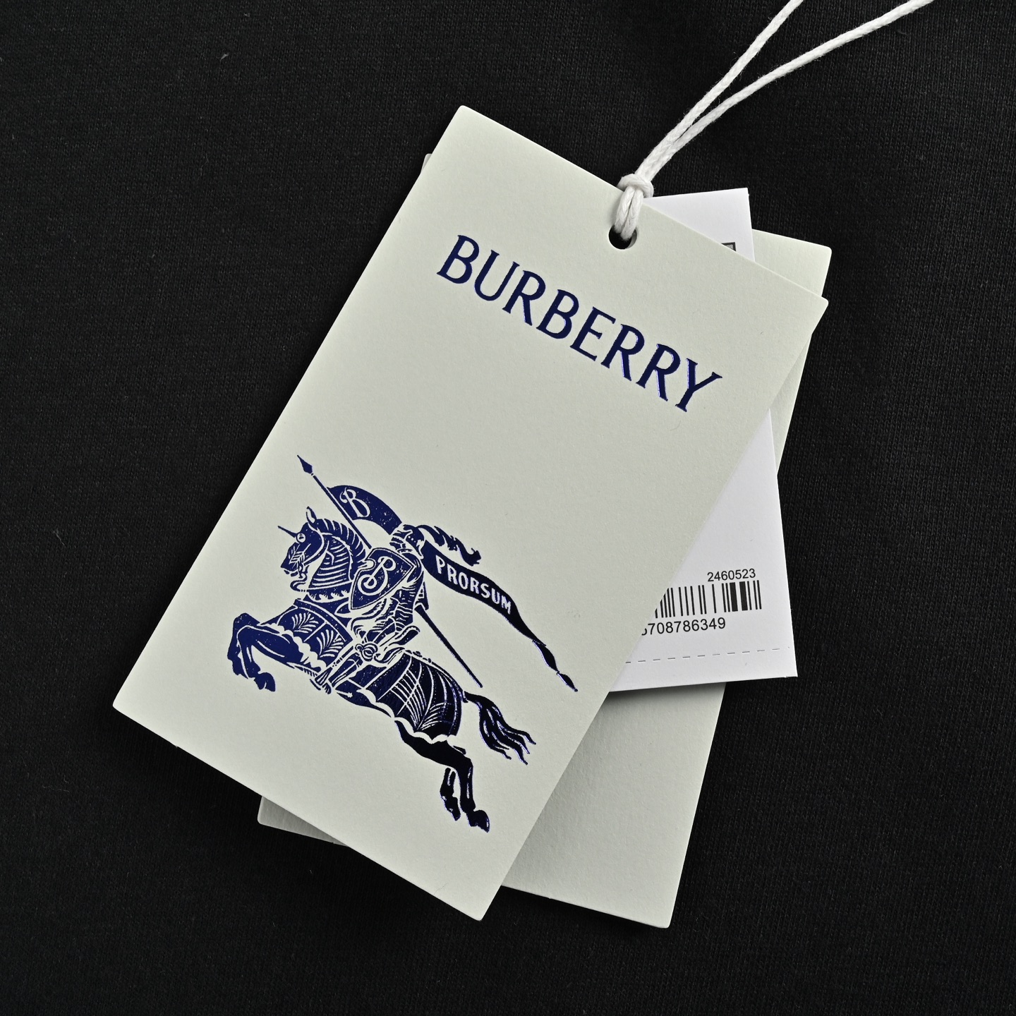 Burberry 25ss hem check horse patch short sleeves