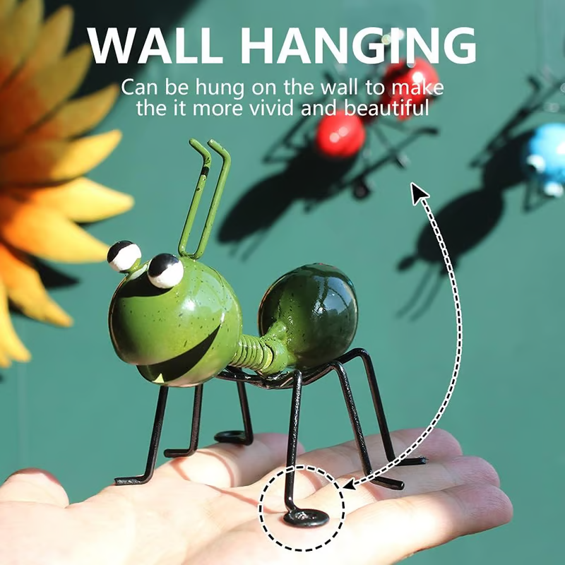 🔥ON SALE - 45% OFF🔥Creative Metal Ants Garden Decor-10*8*10cm(size)