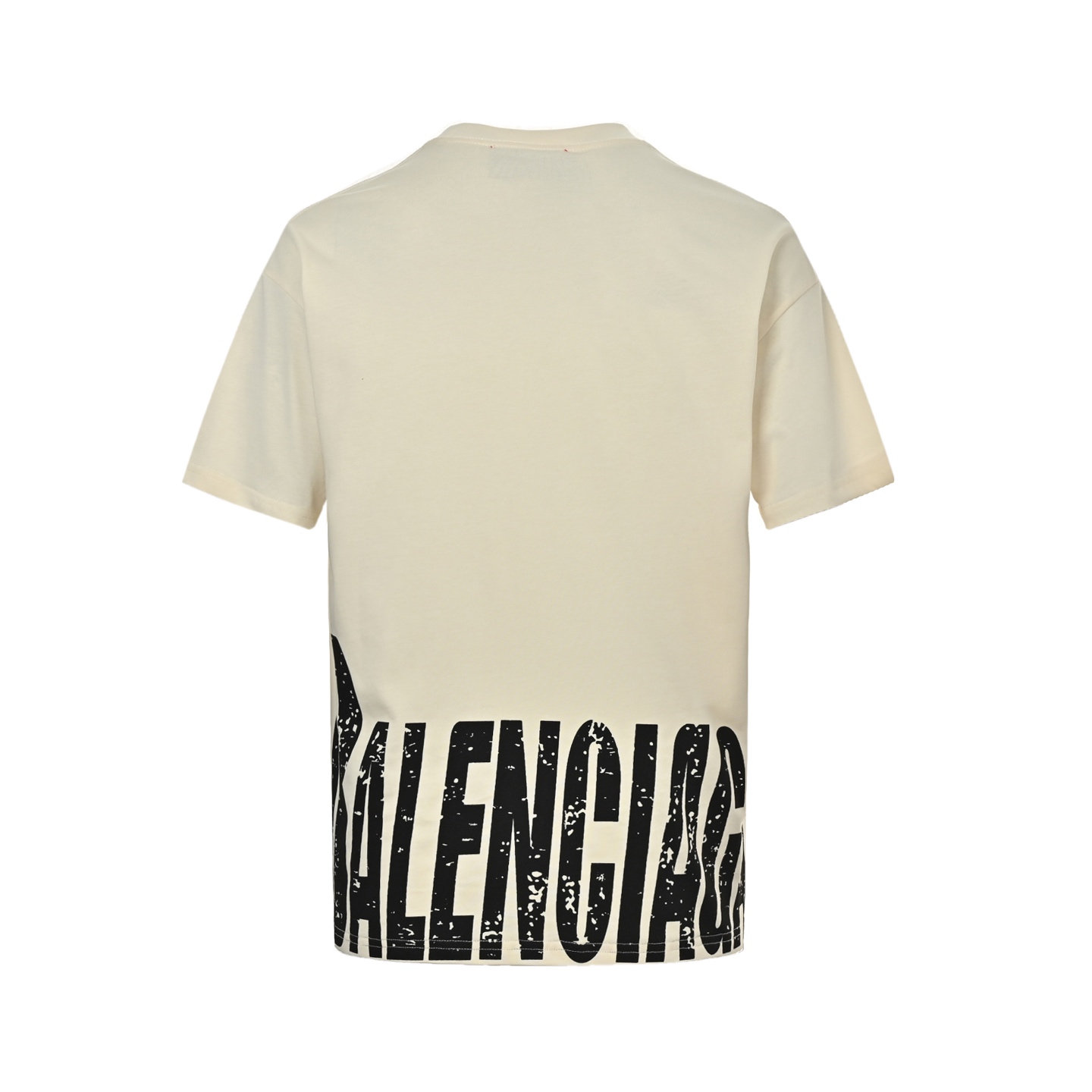 Gucci & Balenciaga mottled letter print short sleeves