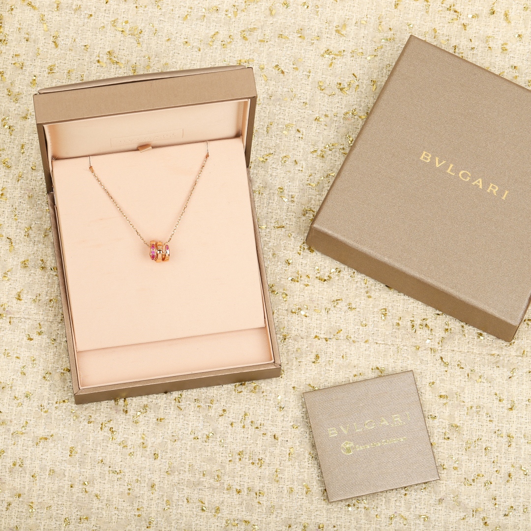 Bulgari diamond snake bone necklace