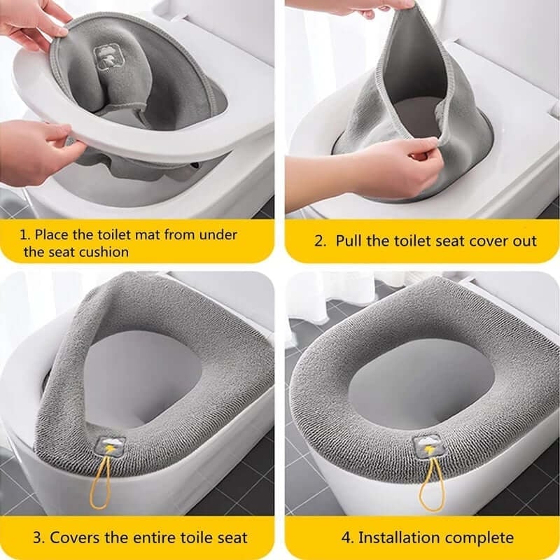 (Hot Sale - 49% OFF) Bathroom Toilet Seat Cover Pads