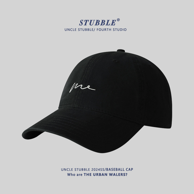 New Korean style men's and women's baseball cap simple and versatile small duckbill cap
