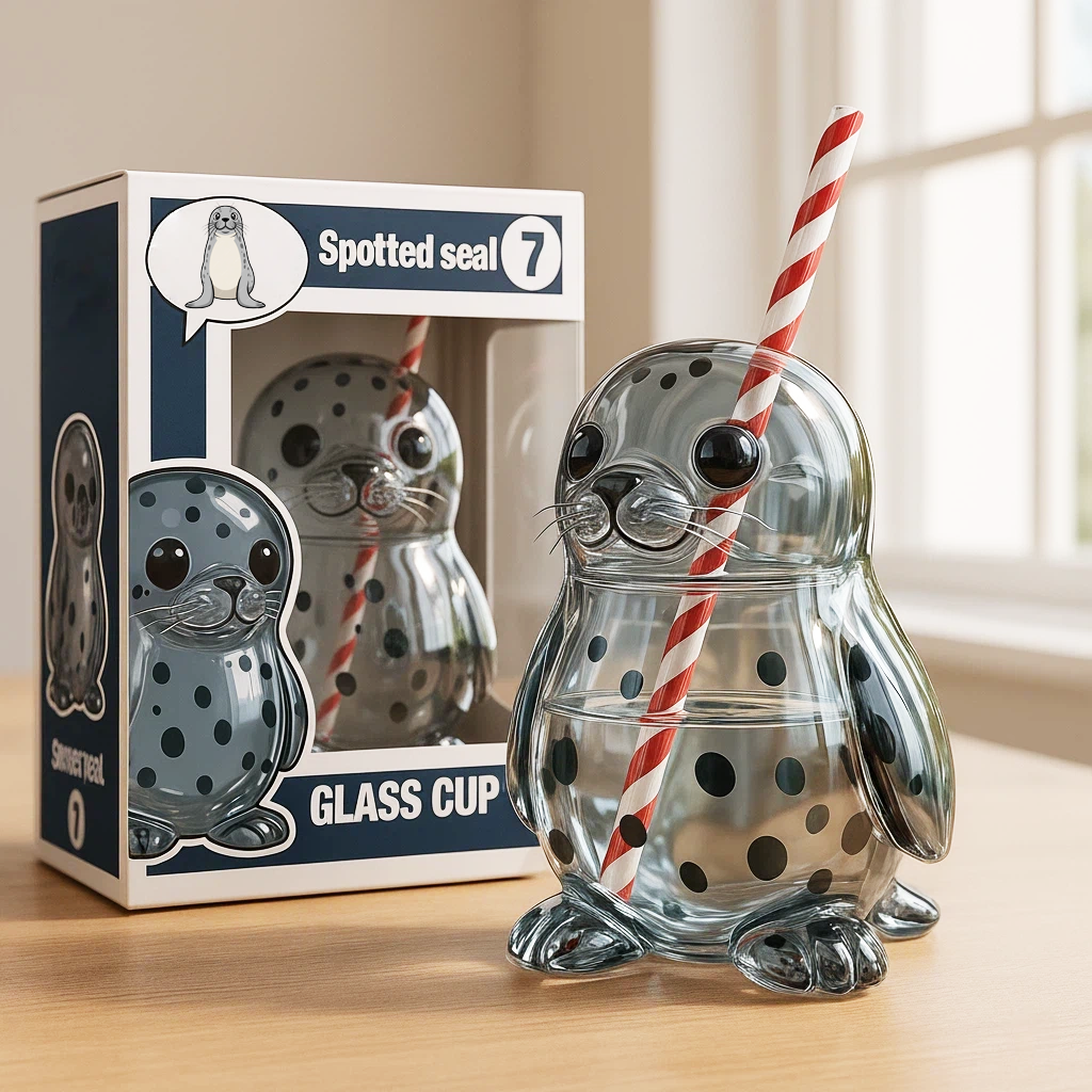 🦭Spotted Seal Glass 🦭