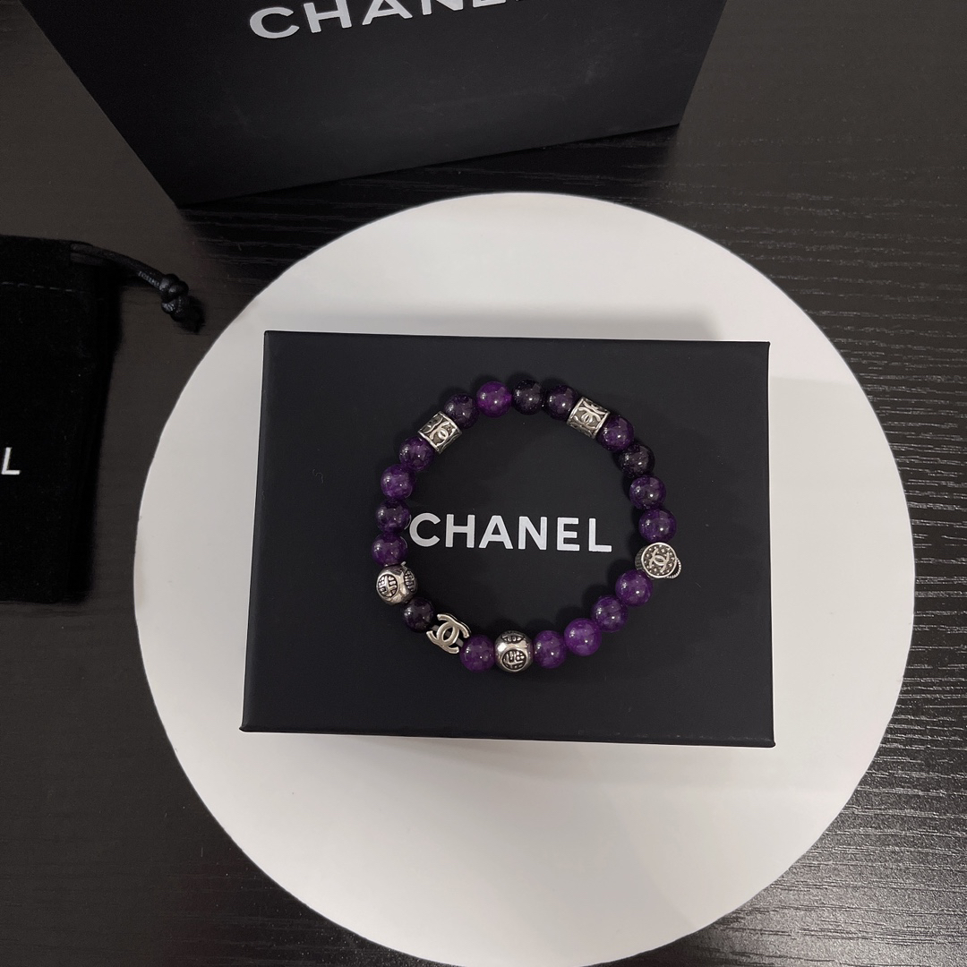 Chanel natural stone bracelet