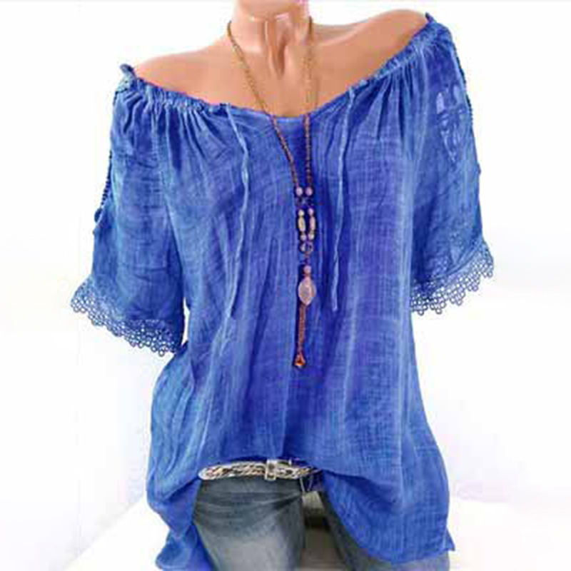 Casual Jacquard Weave Comfy T-Shirt
