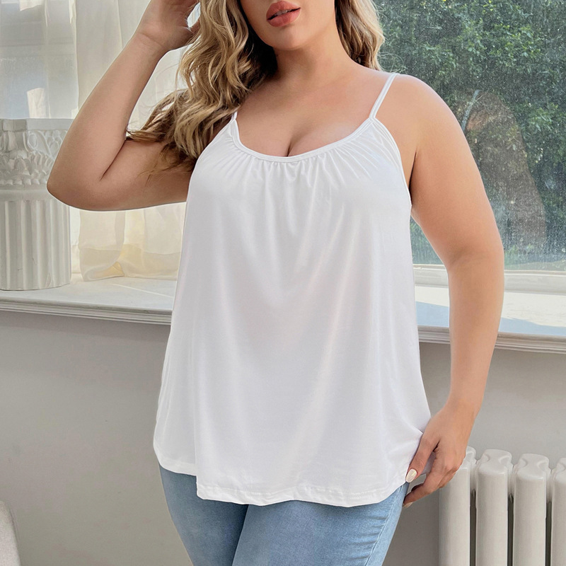 ON SALE🔥Women Loose-fitting Camisole Tops Built in Bra & Adjustable Straps