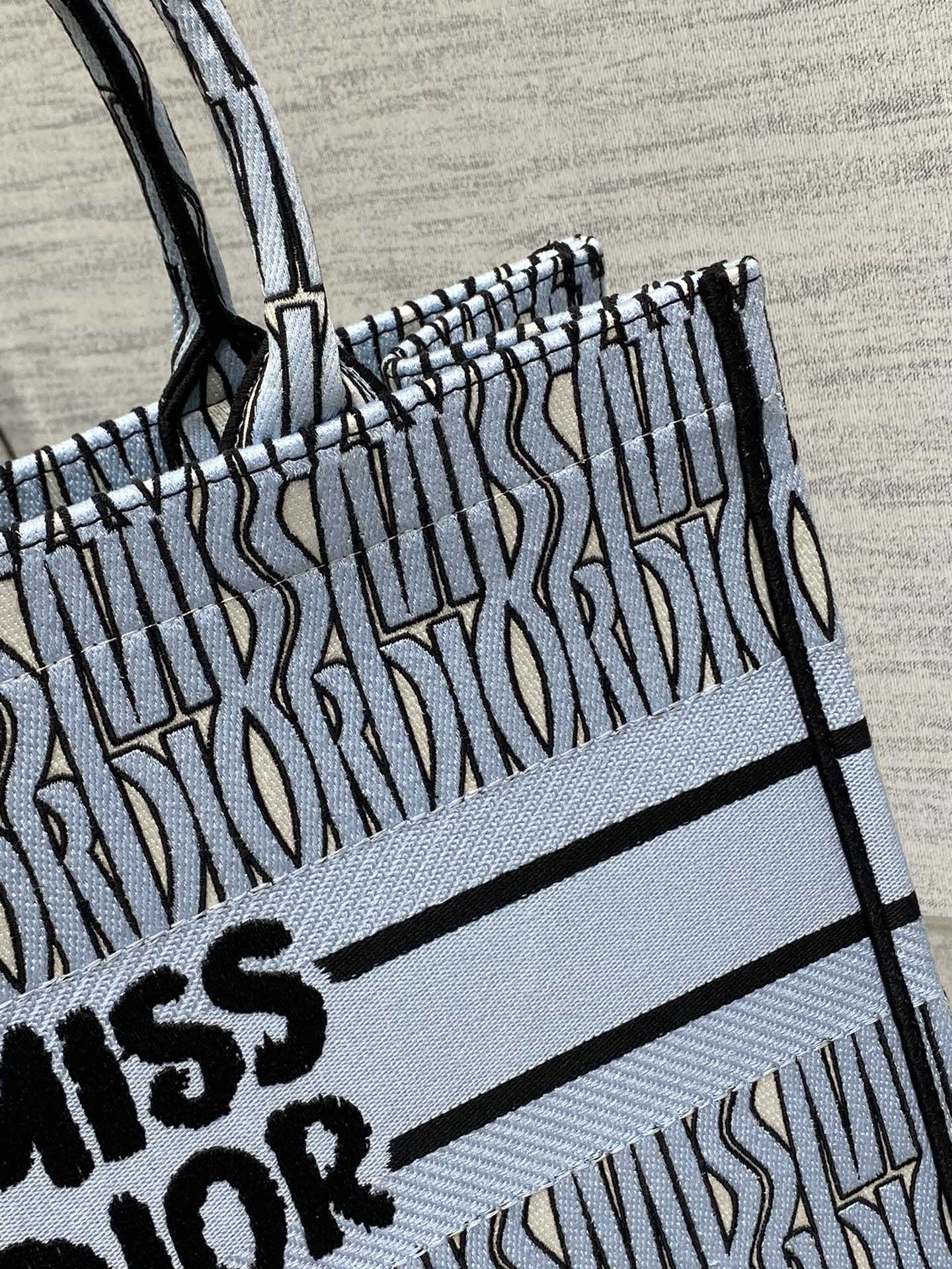 Dior Miss Embroidered Tote Shopping Bag