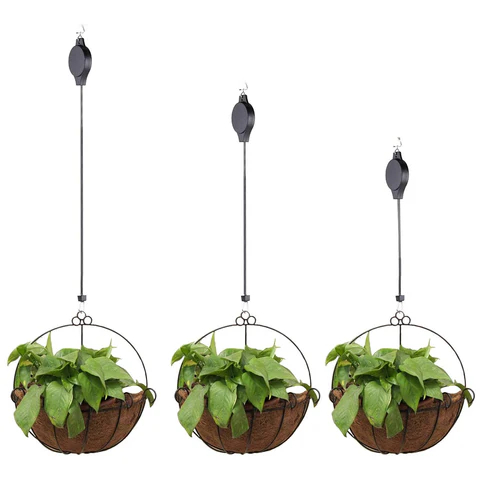 🌳Plant Pulley Set For Garden Baskets Pots, Birds Feeder