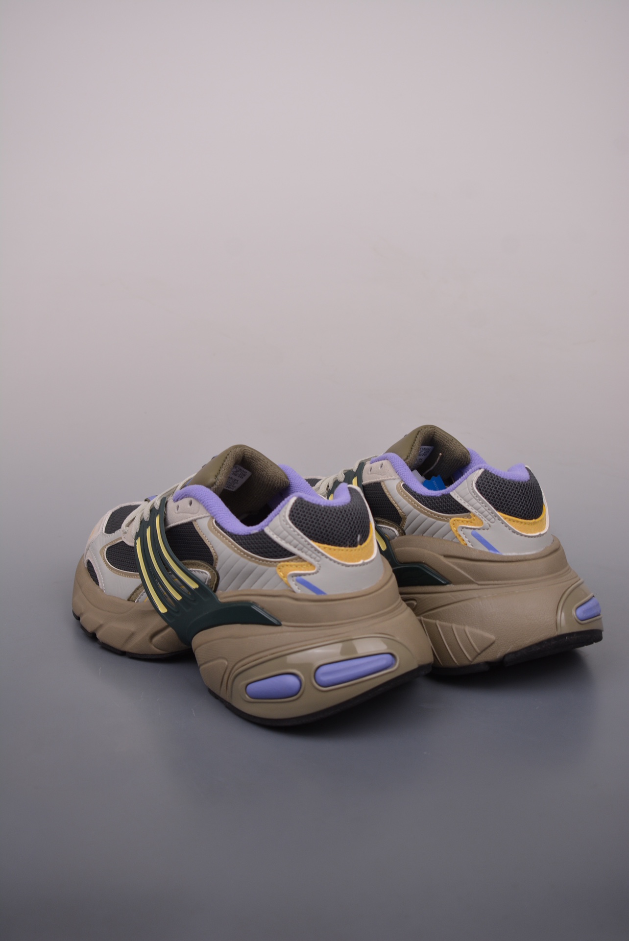 Adidas Adistar XLG gray, black, olive green, purple and yellow IH5929