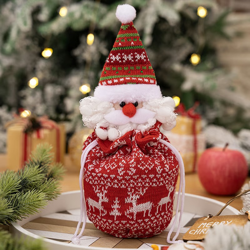 🎄Early Christmas Sale - 50% OFF🔥Christmas Knitted Doll Gift Bags
