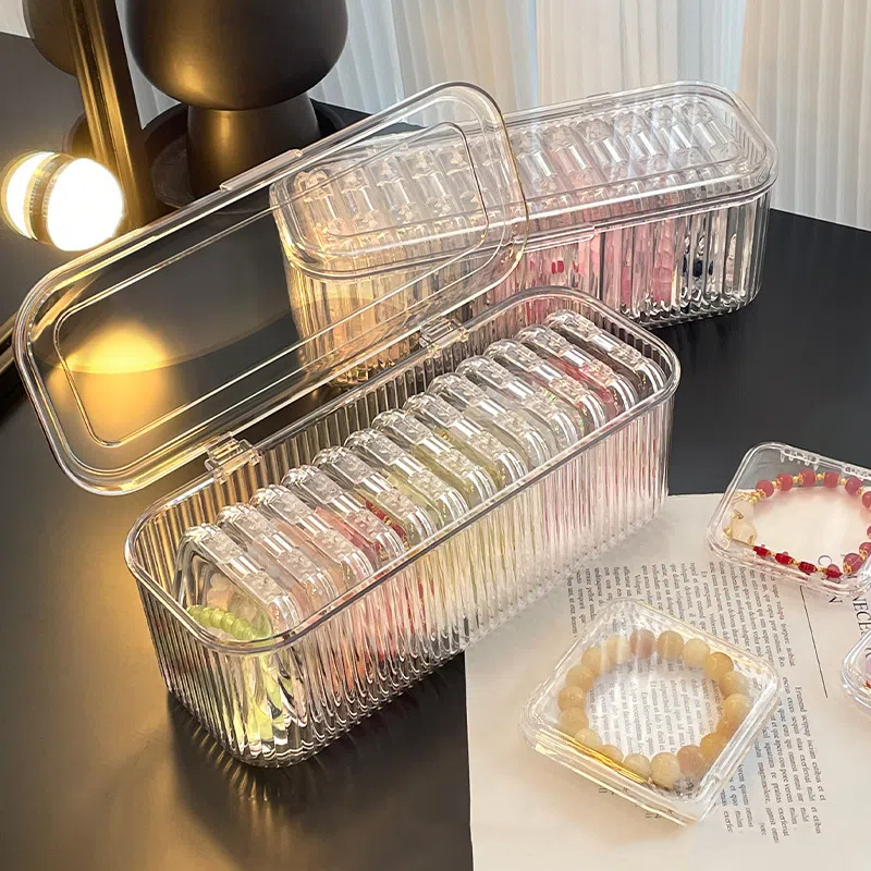 💍📿Acrylic Jewelry Storage Box📦📦（One storage box + 14 small jewelry boxes）