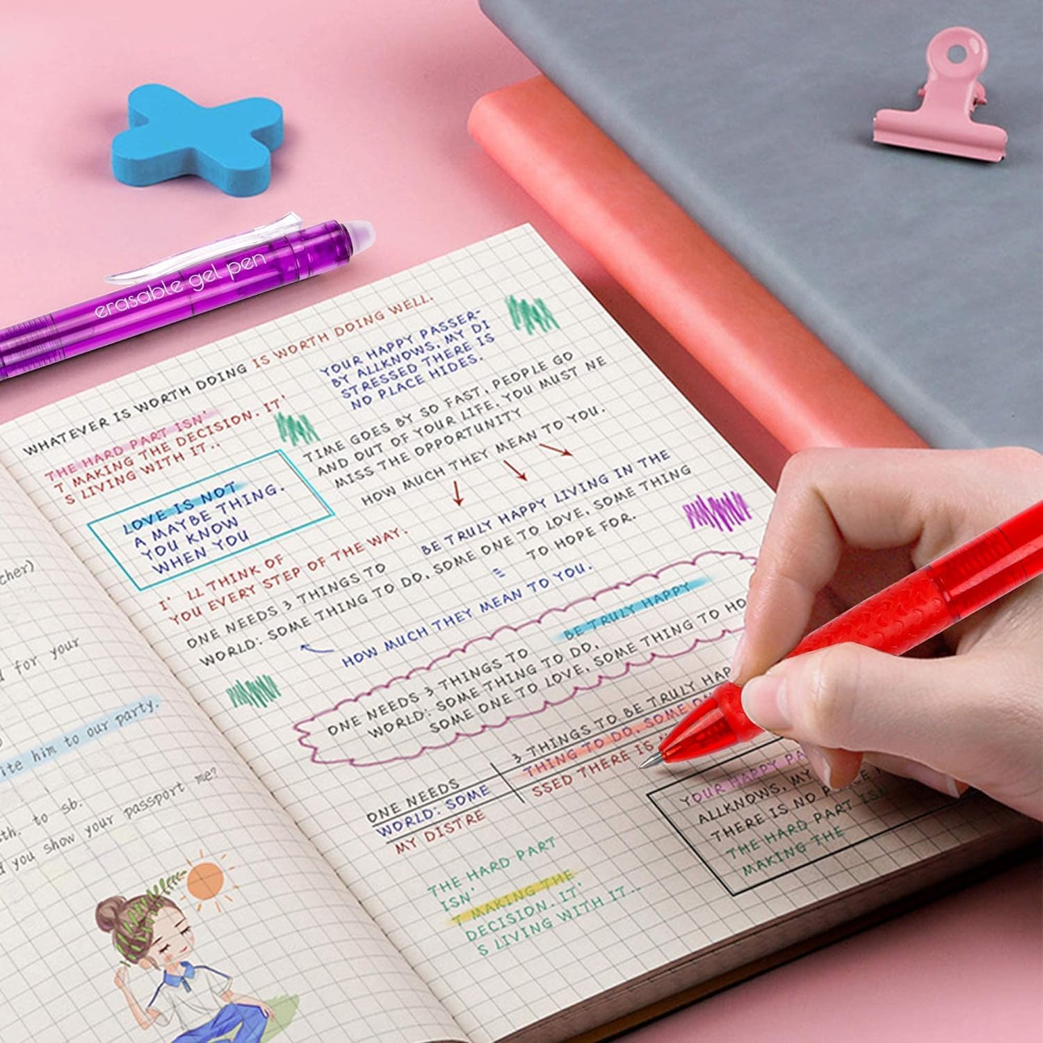 On Sale🔥Set of 12 pcs Erasable Gel Pens