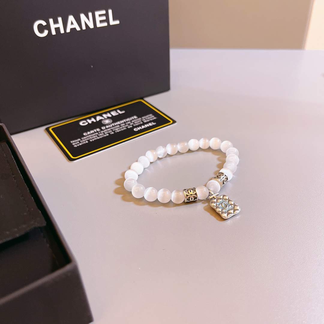 Chanel natural stone bracelet