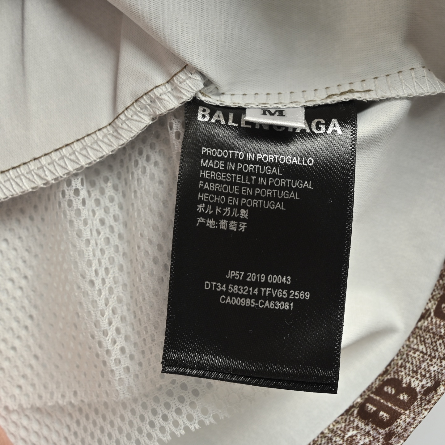 Balenciaga 25ss BB full Indonesian dragon shorts