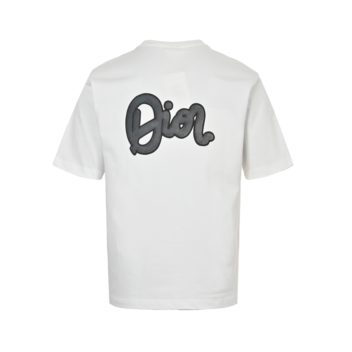 Dior 25ss art letter print short sleeve