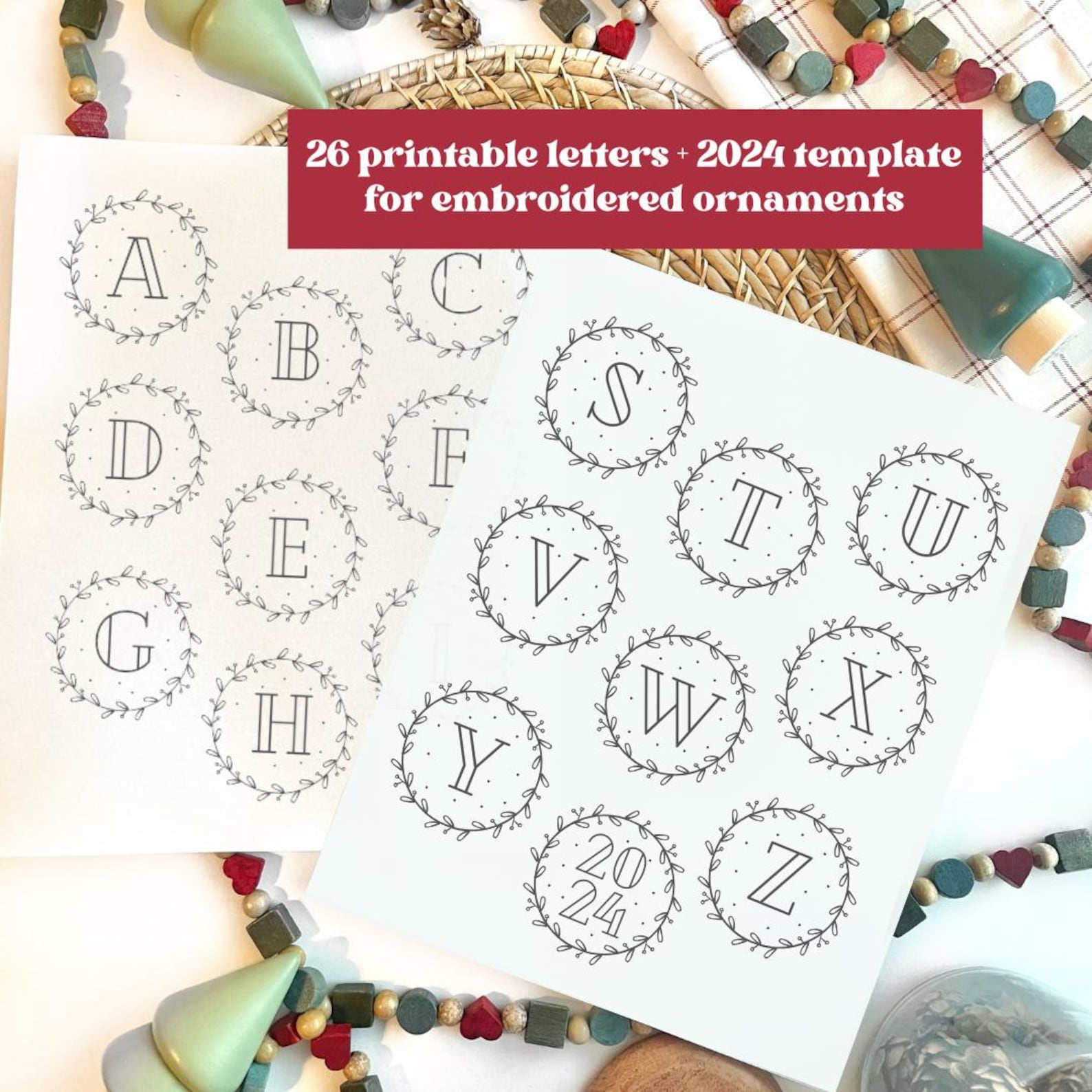 Monogram HandEmbroidery Patterns