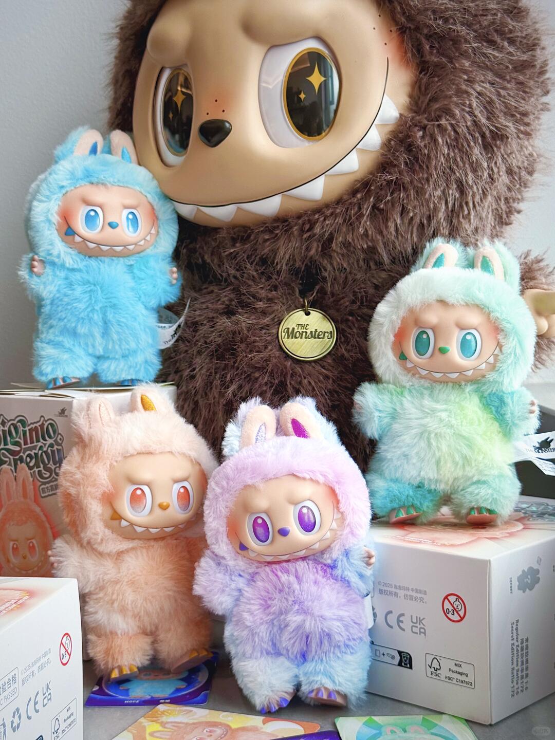 POP MART LABUBU 3.0 front high energy vinyl plush doll blind box