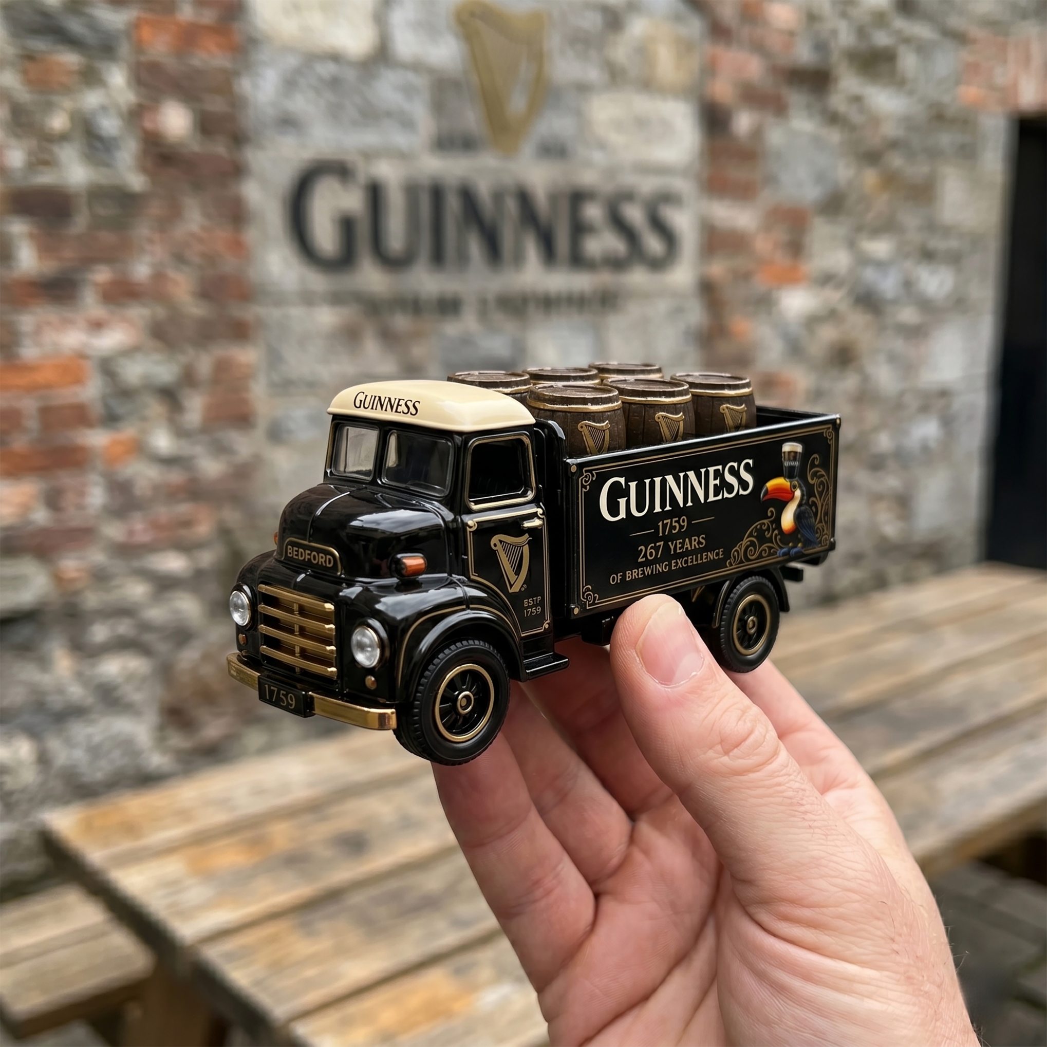 Hot Wheels Guinness 267th Anniversary Heritage Truck