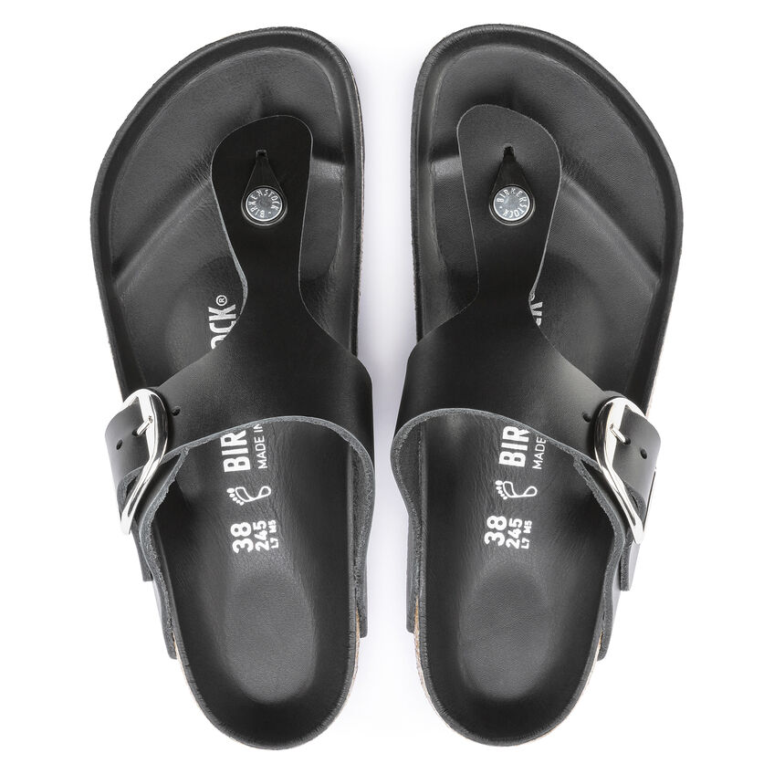 Gizeh Big Buckle Oiled Nubuck Leather B-79403