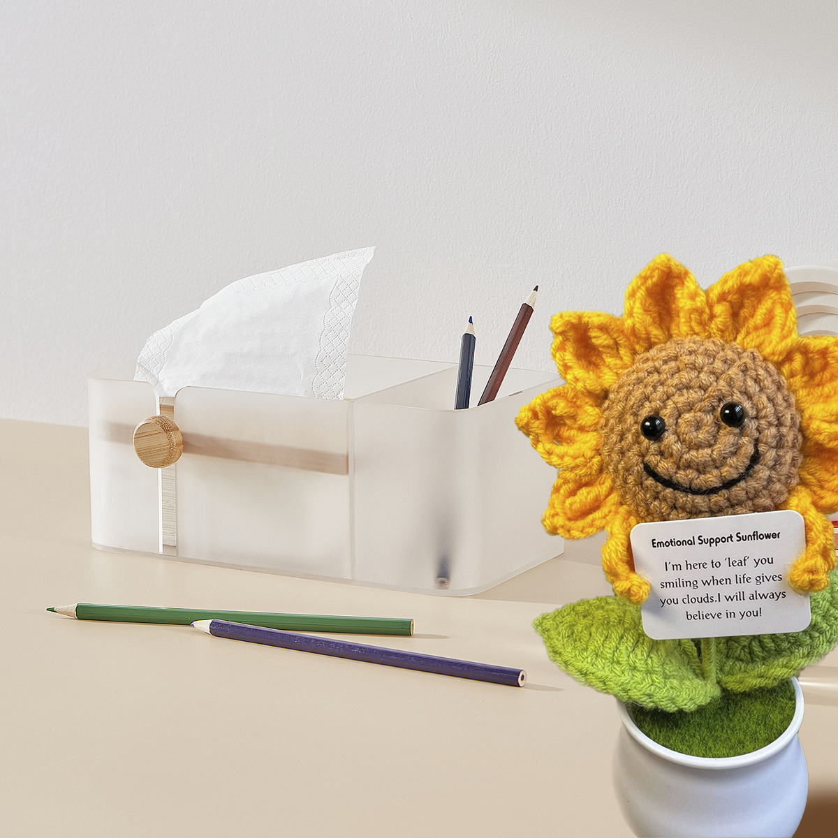 ON SALE🔥Cute Handmade Knitted Sunflowers