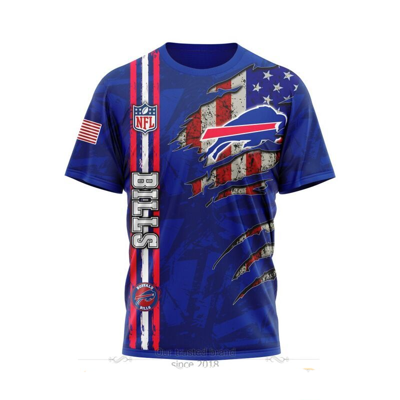 BUFFALO BILLS 3D HOODIE SKULL0802