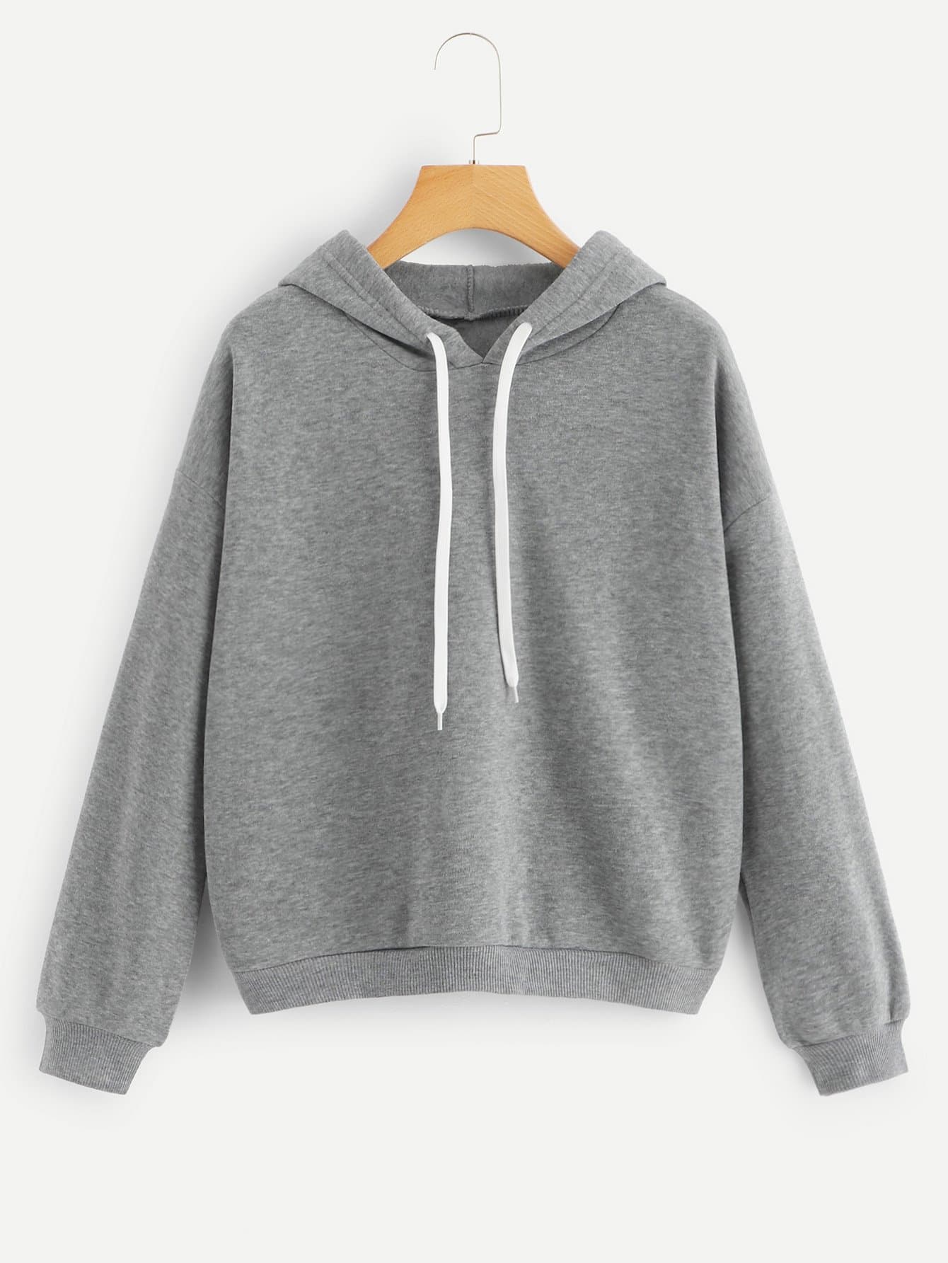 Drop Shoulder Hoodie