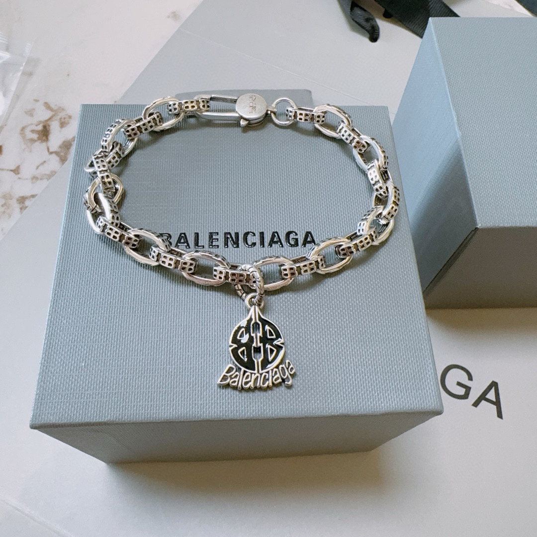 Balenciaga BB chain bracelet