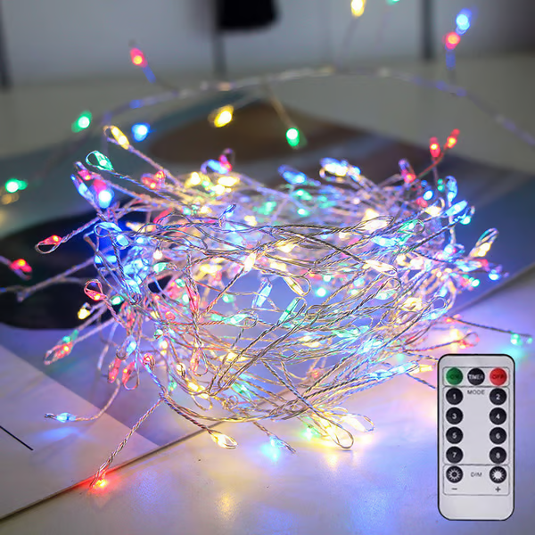 🔥Last Day 50% OFF🔥10Ft LED Copper Wire Fairy String Lights🎄