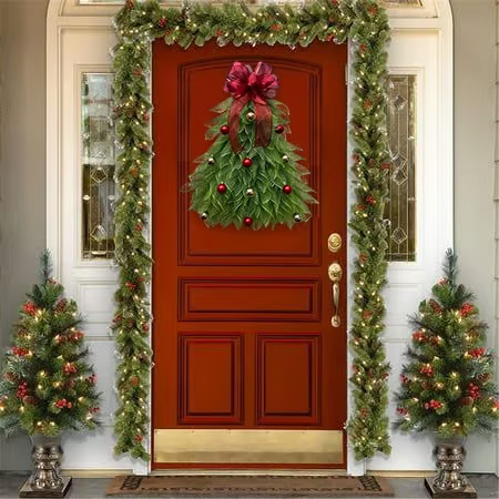 🔥Last Day 70% OFF - 🎄Handmade Christmas Tree Wreath