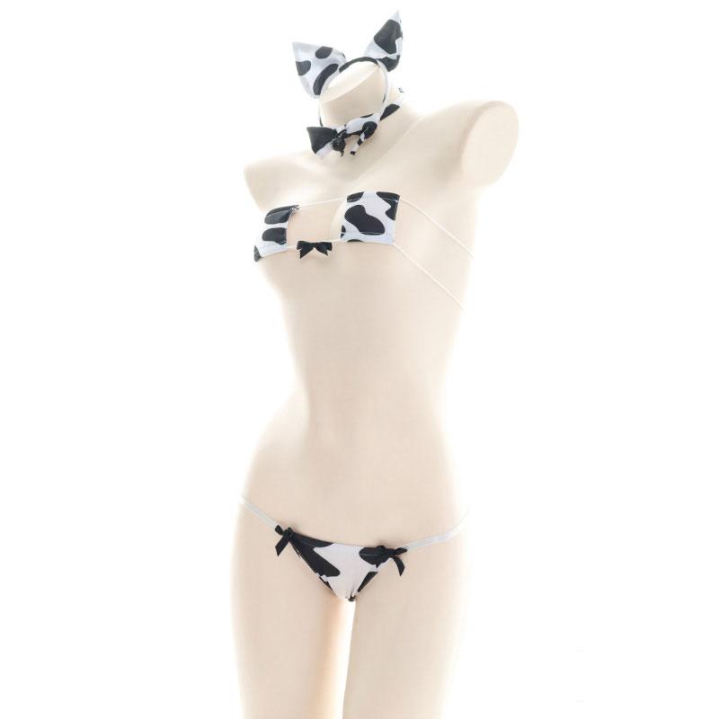 Cows Print Bikini Set