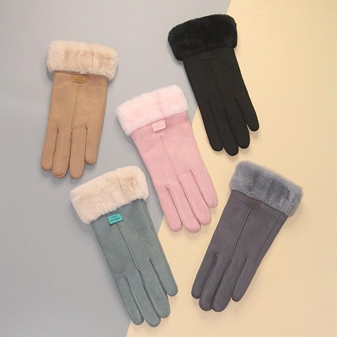 🧤🧤Velvet warm gloves (does not affect the use of mobile phones)