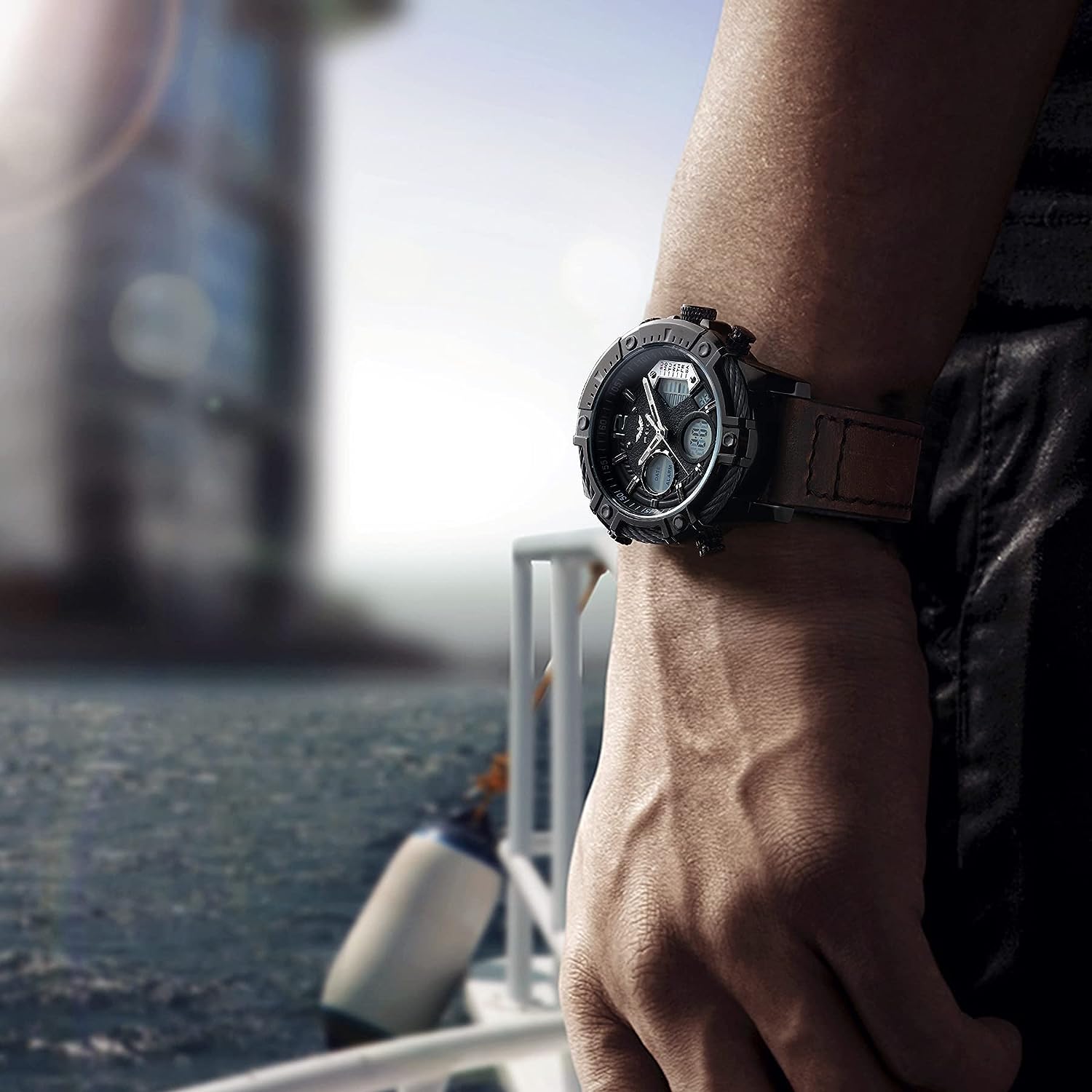 FK038 Luminescent Sports Watch FEICE Quartz Waterproof