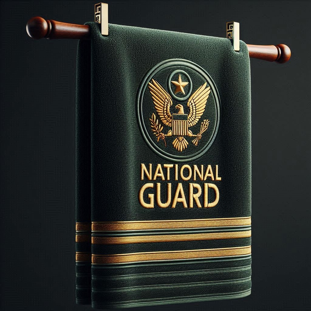 Veteran Tribute Embroidered Towel