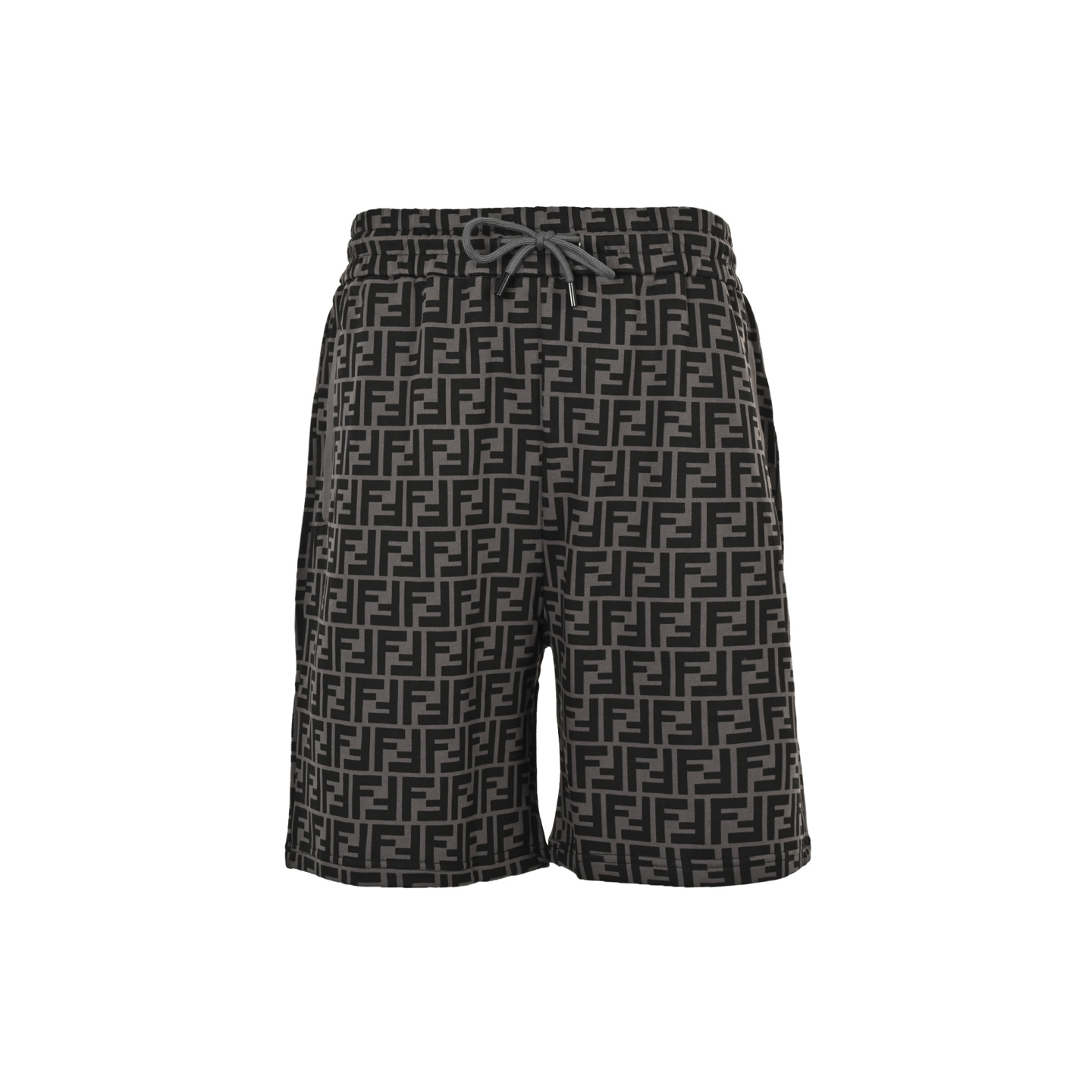Fendi classic double F full print shorts