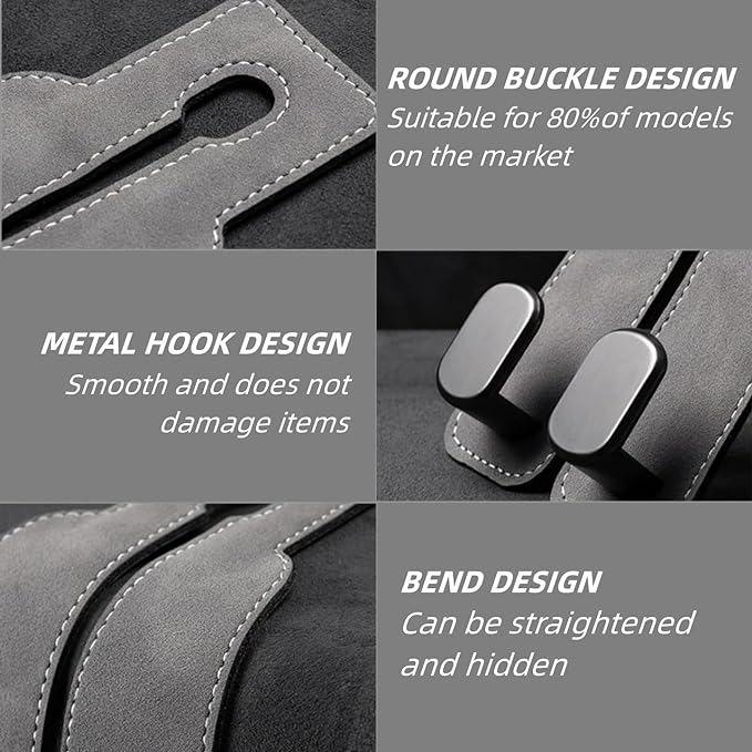 Car Seat Back Double Hook