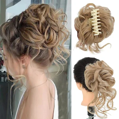 🔥🔥Buy 1 Get 1 Free💖 - Curly Bun Hair Claw Clips