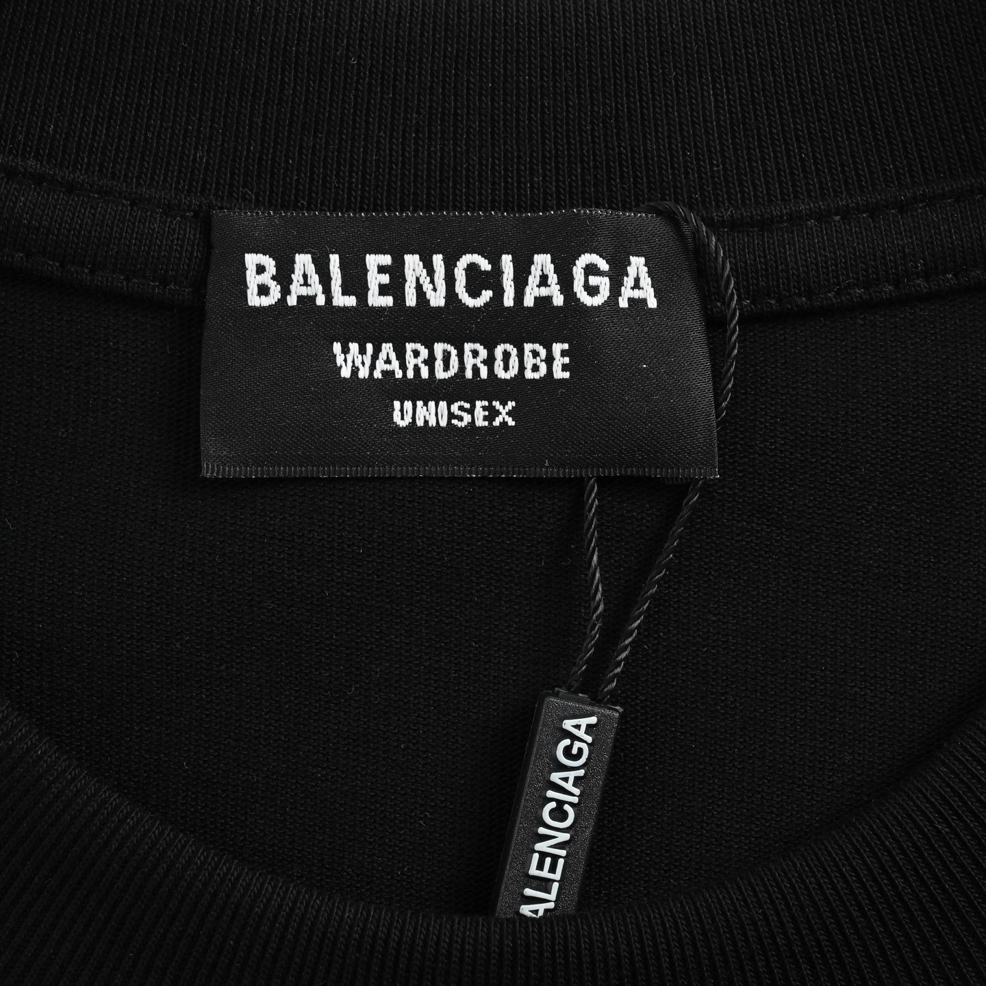 Balenciaga Hand-painted letter print short sleeves