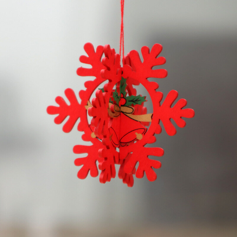 (🌲Early Christmas Sale- SAVE 49% OFF)Christmas Wooden Pendant-BUY 1 GET 1 FREE TODAY!