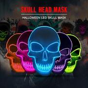 Skull Head Led Mask Halloween