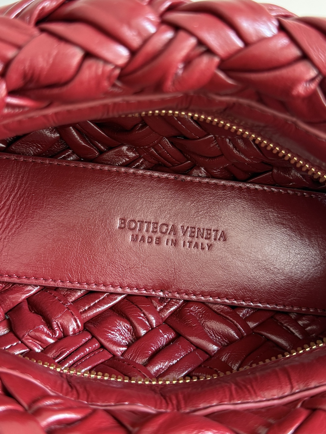 Bottega Veneta Kalimero cha cha woven handbag 785780