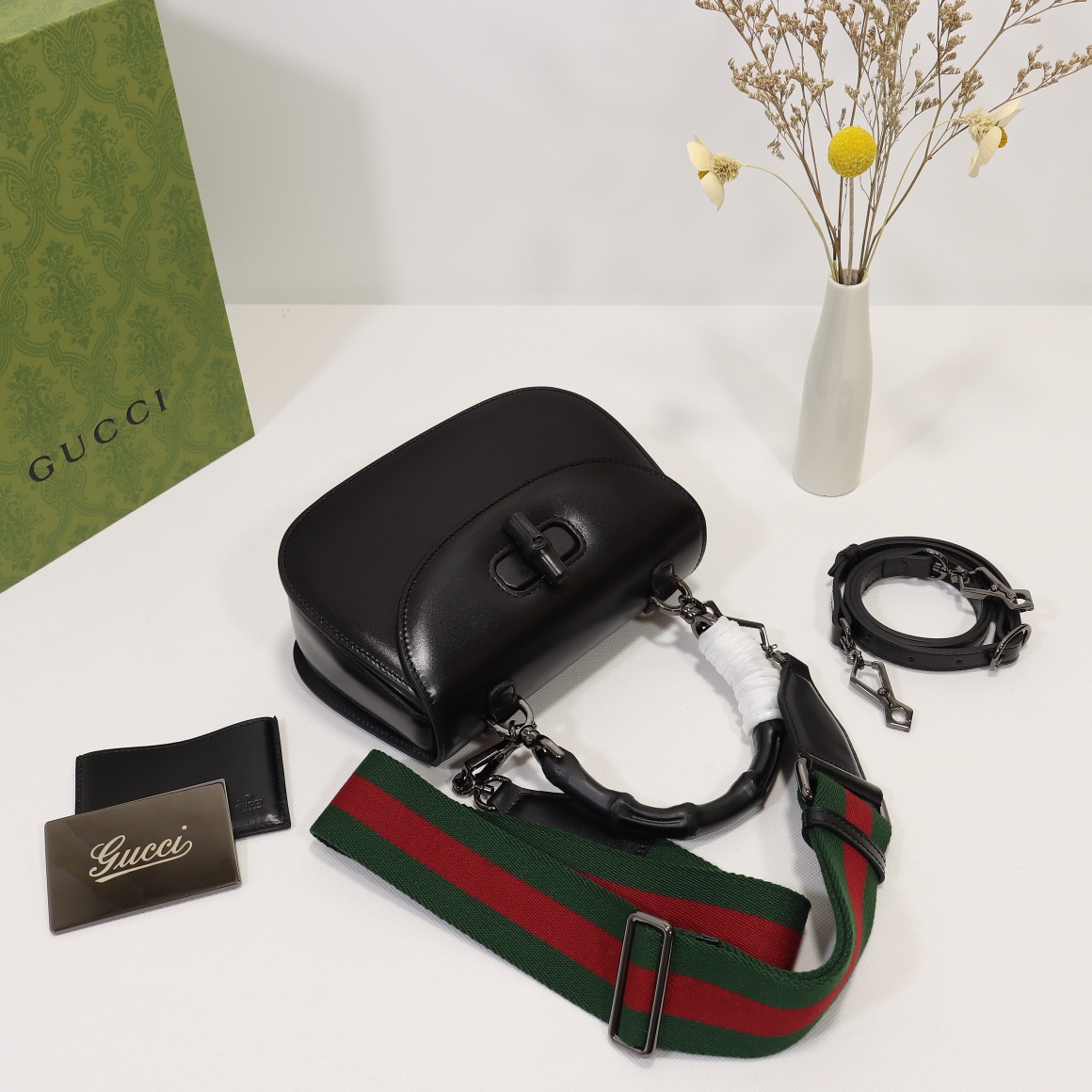 Gucci Bamboo 1947 small bag ‎ ‎675797 10ODP 1060