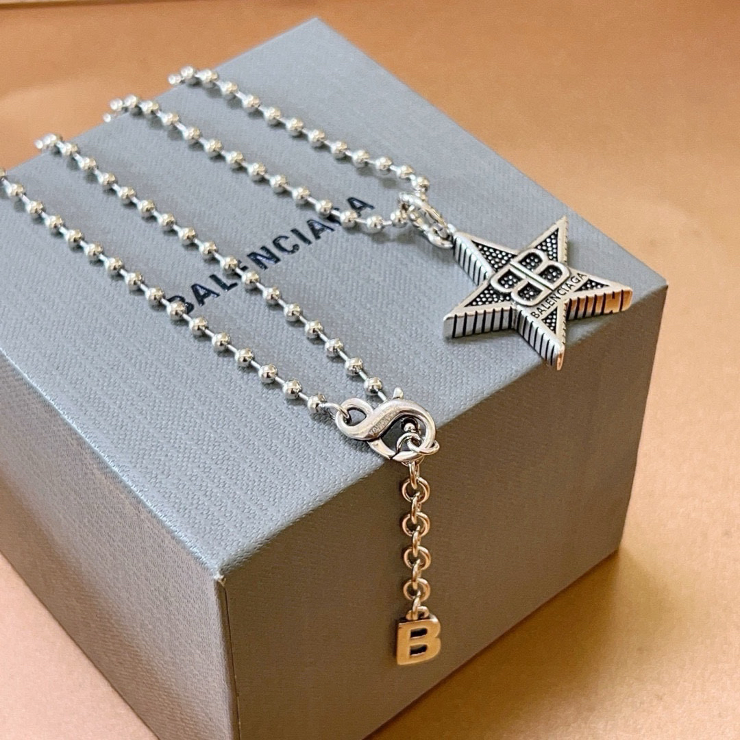 Balenciaga BB Five Star Vintage Necklace