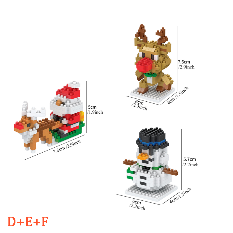 (🌲Early Christmas Sale- SAVE 49% OFF)DIY creative building block model-BUY 2 GET 10% OFF