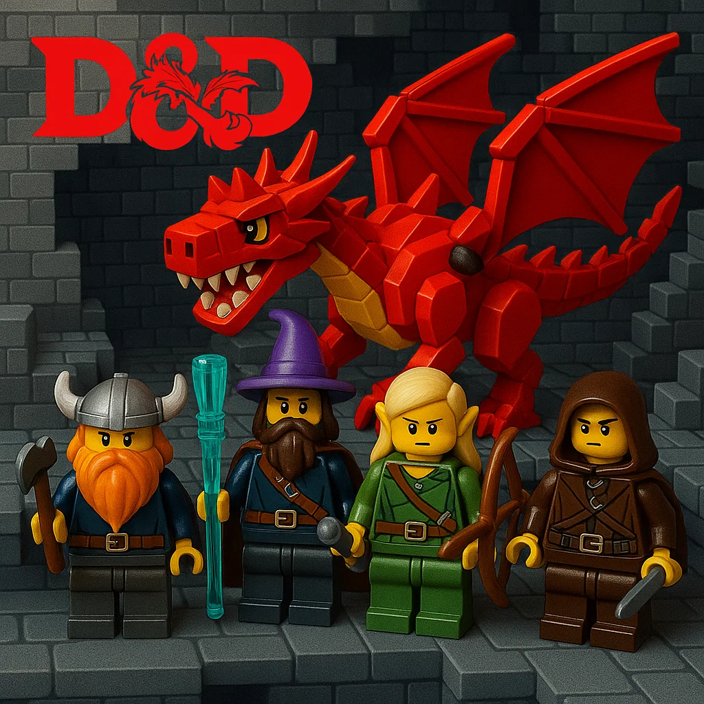 D&D fantasy building block set