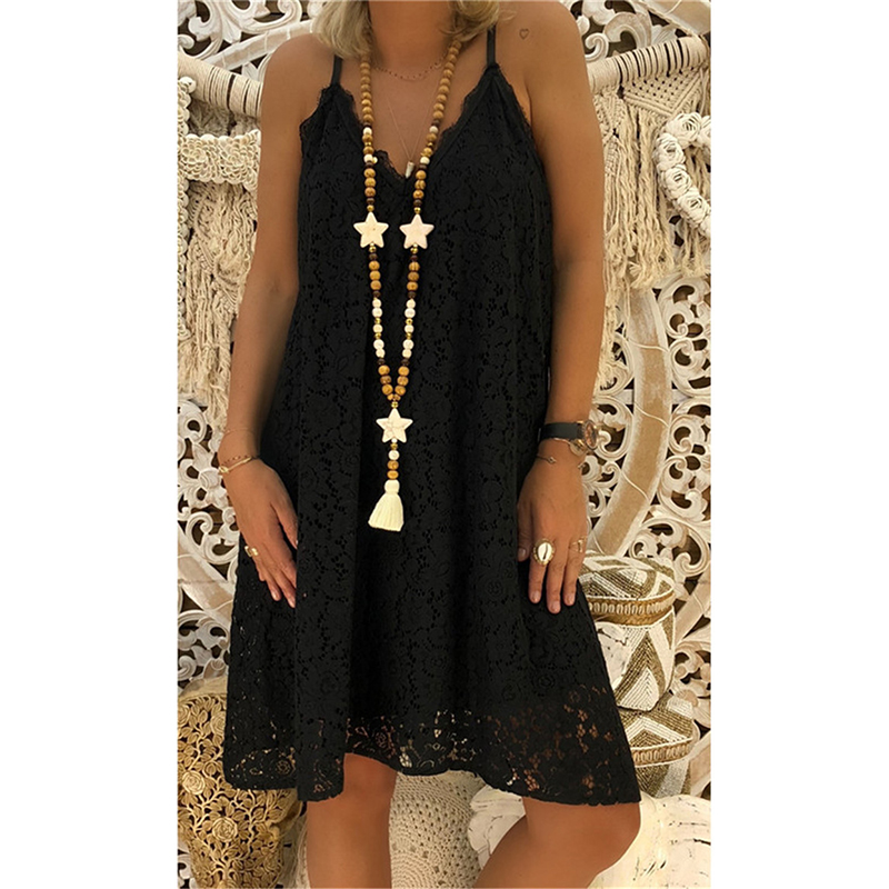 Character Lace Suspender Dress