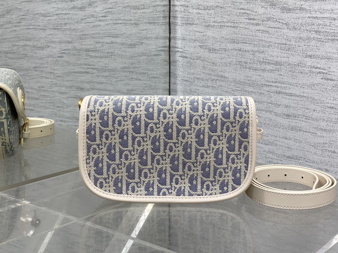 Dior Bobby East-West Raffia Straw Bag